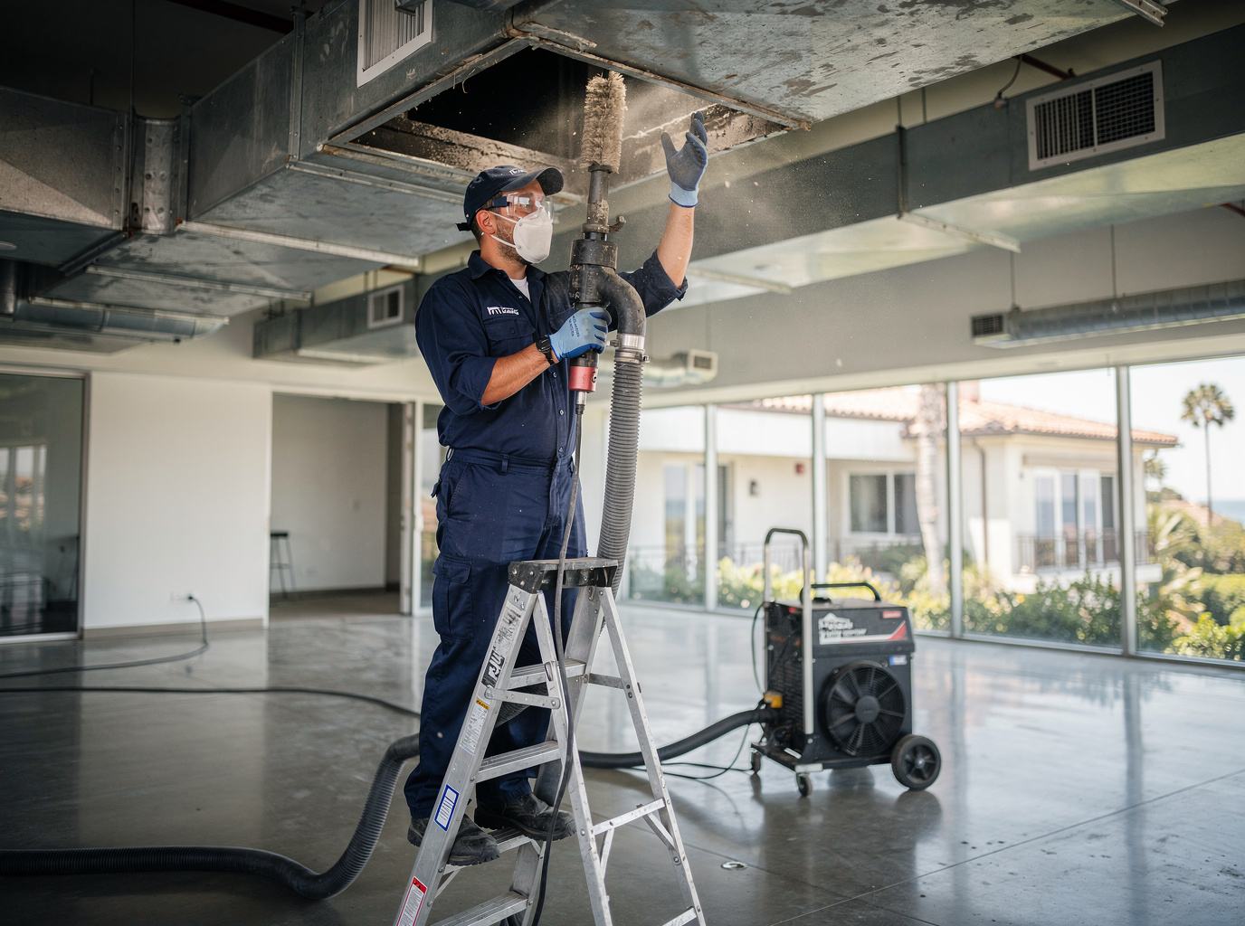 Industrial Air Duct Cleaning in Palos Verdes Estates, CA