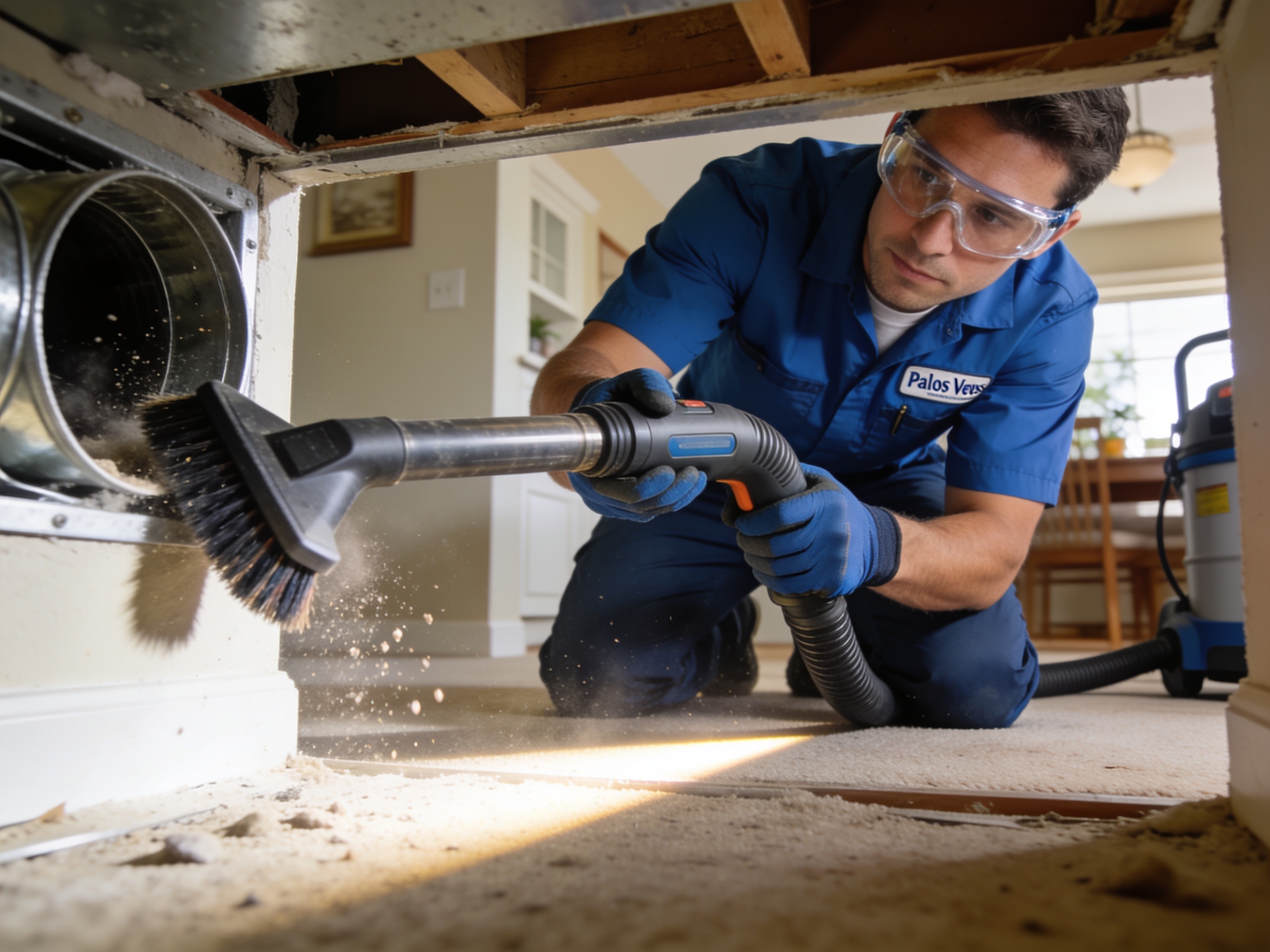 Professional Air Duct Cleaning in Palos Verdes Estates, CA